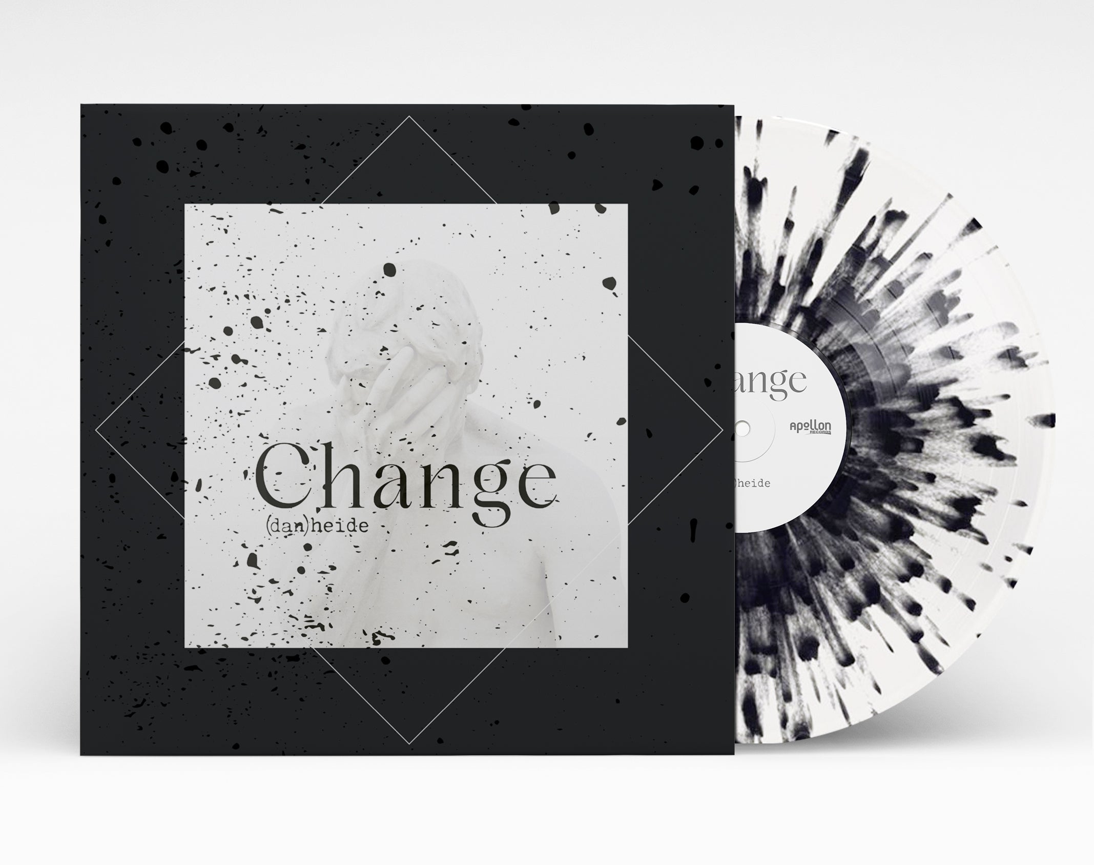 Apollon Records LP Dan Heide Change vinyle splatter 180g limité