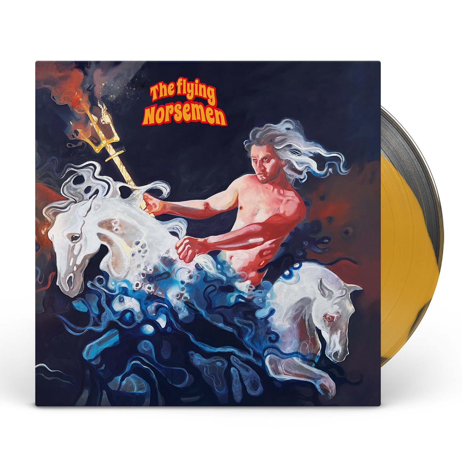 Apollon Flying Norsemen LP vinyle noir orange limité