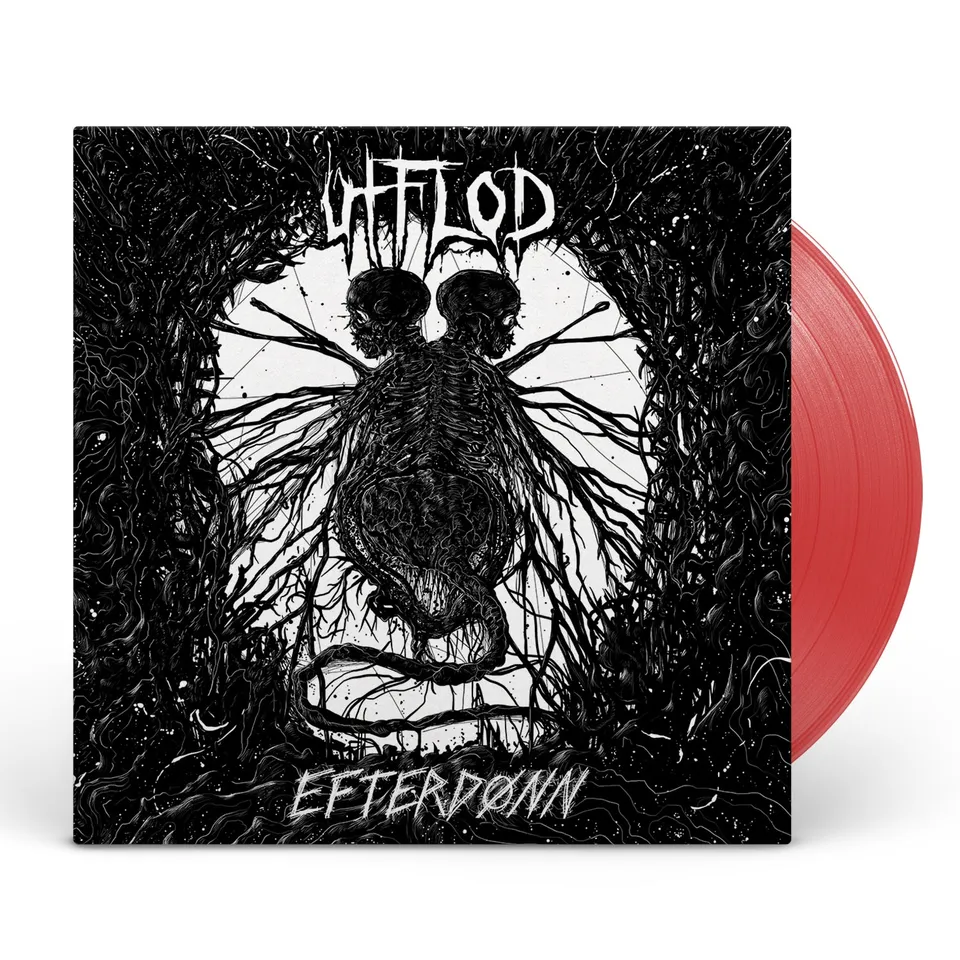 Apollon Records Utflod Efterdønn LP vinyle rouge punk hardcore