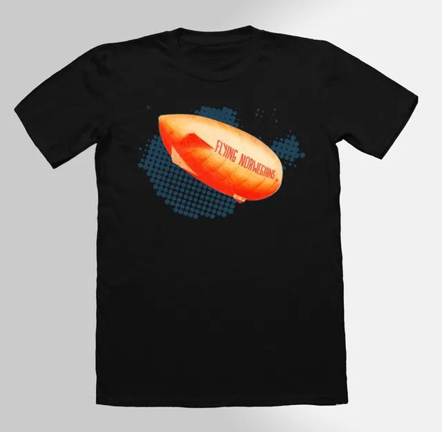 Apollon Records Flying Norwegians t-shirt noir taille L