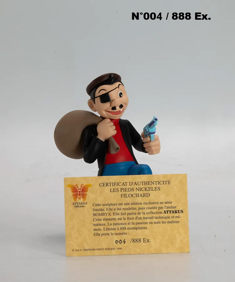 Attakus Prestige Filochard Ribouldingue statuettes résine 004/888