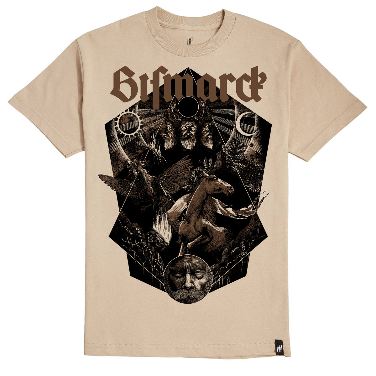 Apollon Records Bismarck Oneiromancer T-shirt noir S