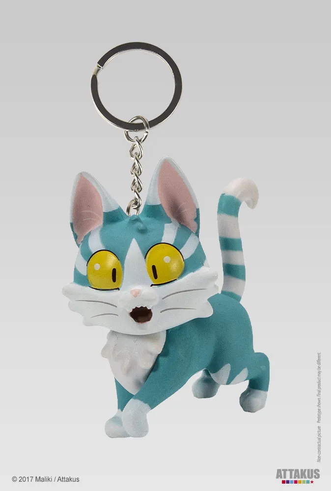 Attakus Collection Atlas Maliki porte-clés Fleya PVC 4 cm