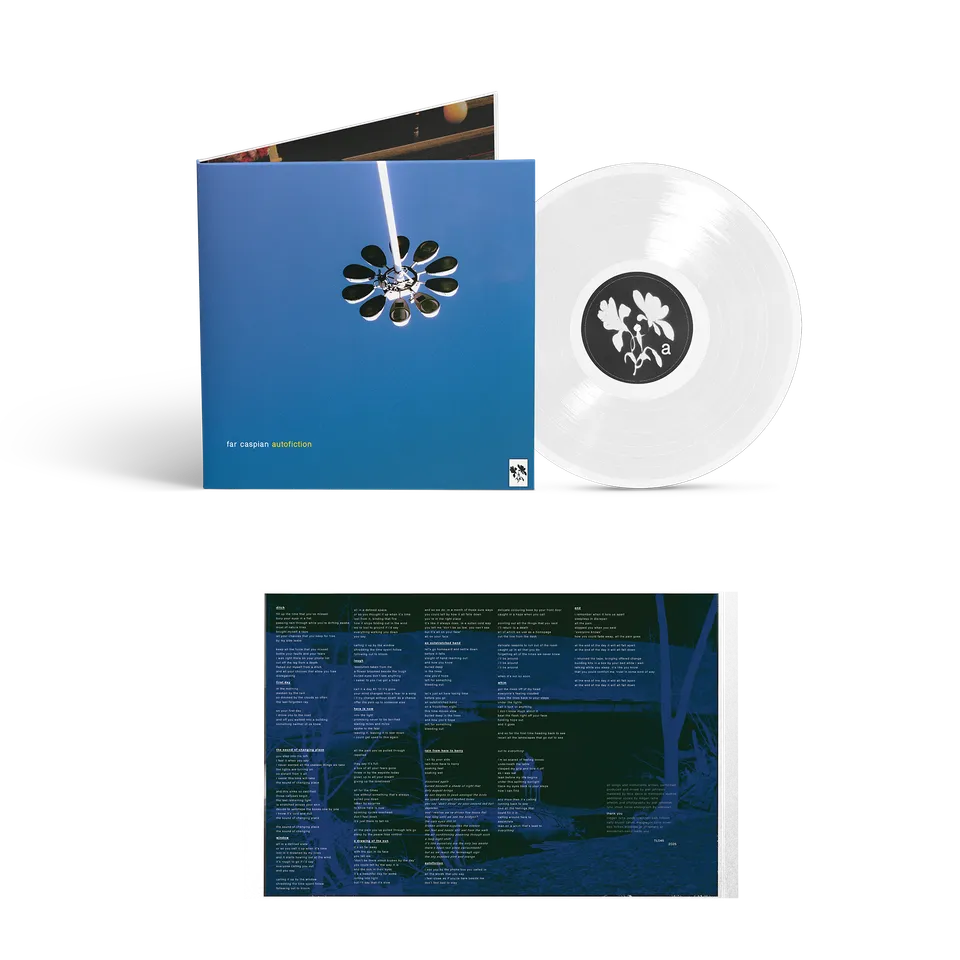 Far Caspian Autofiction vinyle blanc 12 pouces gatefold