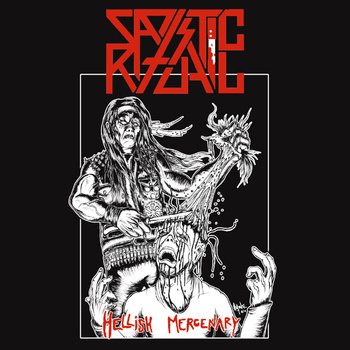 Boris Records BR004 Sadistic Ritual Hellish Mercenary vinyle noir