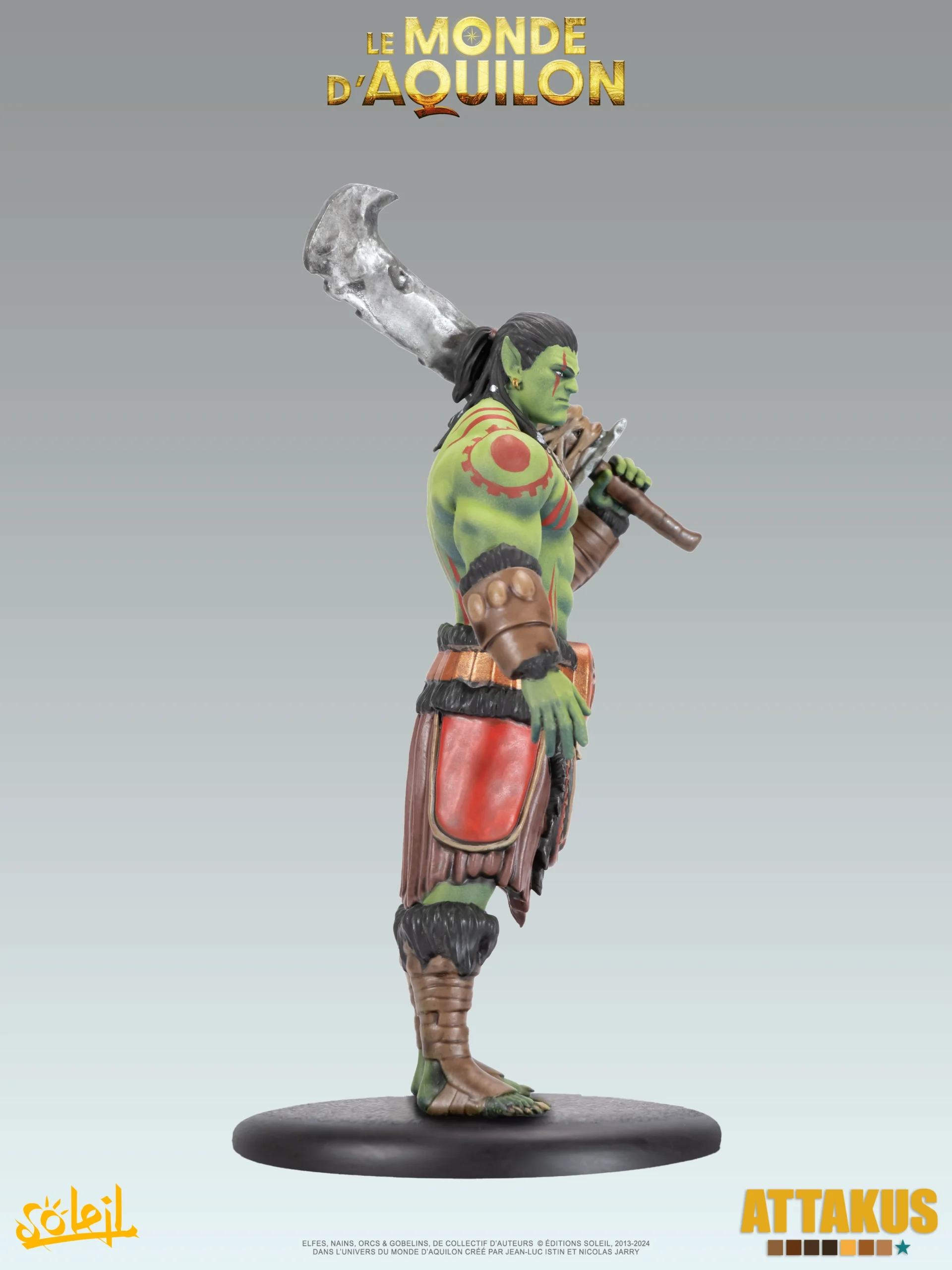 Attakus Prestige Figurine Turuk Masque Elfes 120 mm