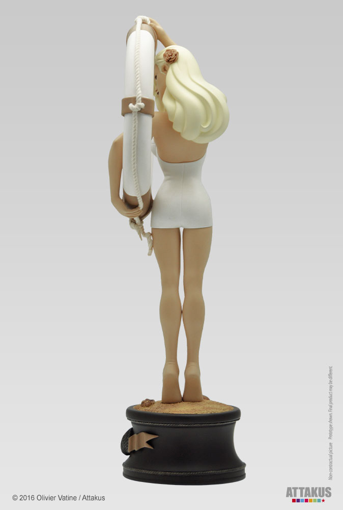 Attakus Prestige Vicki Riviera statue résine 55 cm 150 ex