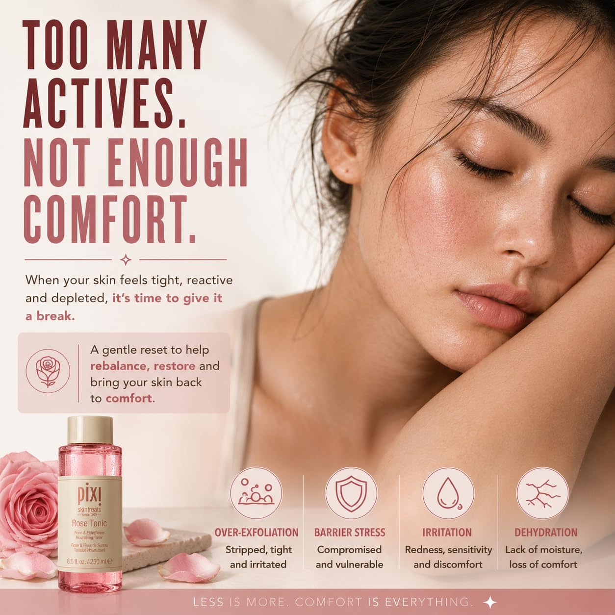 Pixi Rose Tonic lotion tonique rose 100 ml