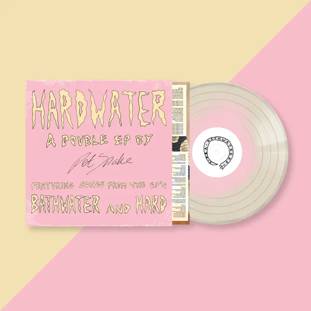 Pet Snake Hardwater vinyle couleur crème rose 140g