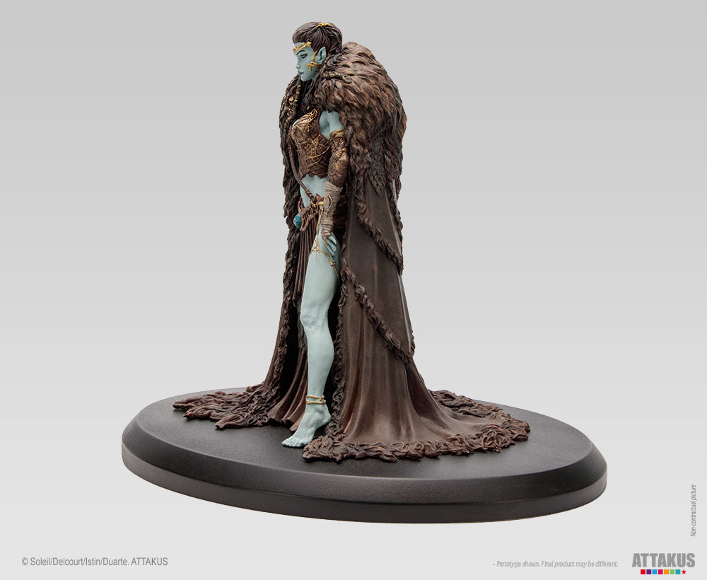 Attakus Femmes d'auteur Vaalann Elfe bleue statuette 22 cm limitée