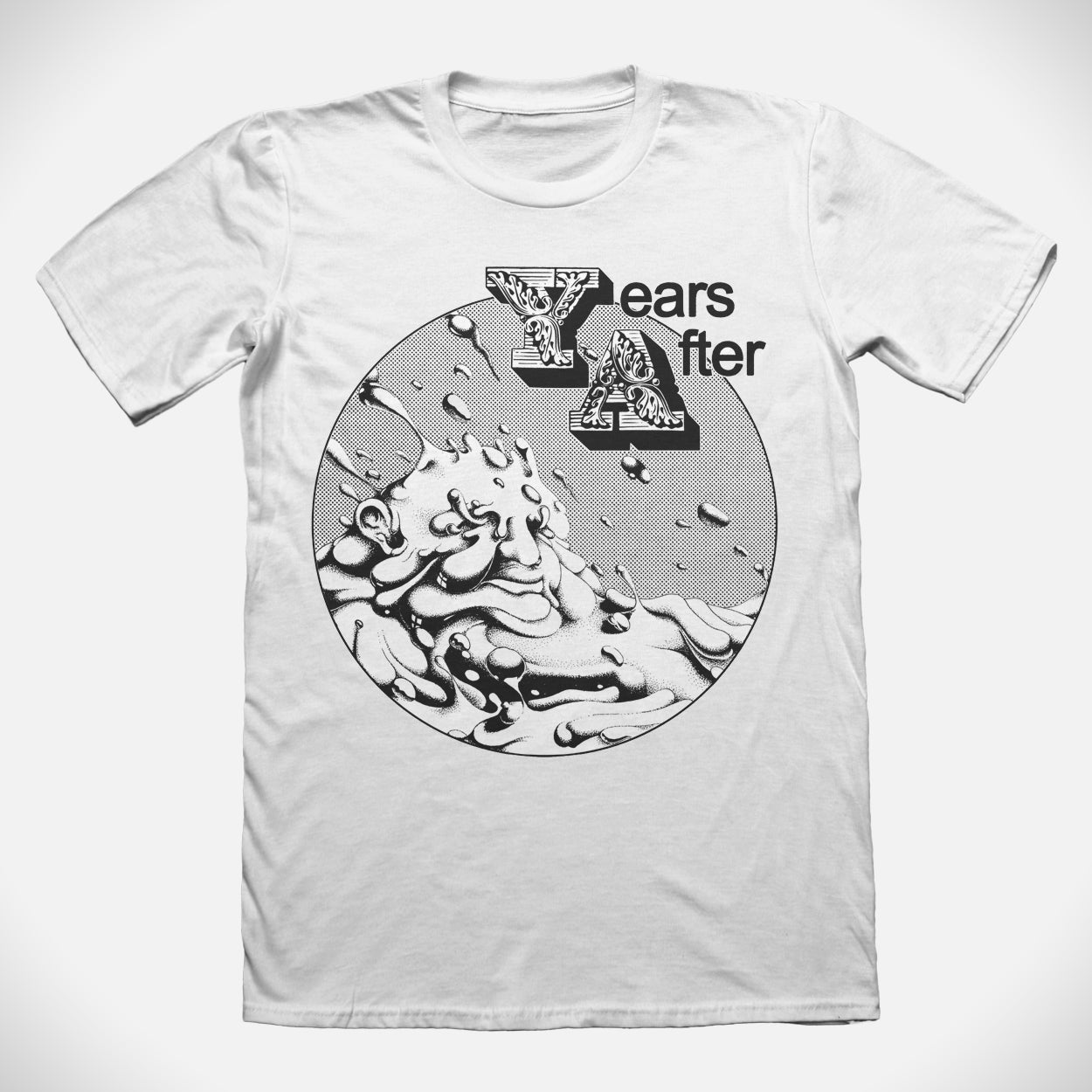 Apollon Records Years After t-shirt noir M imprimé pochette