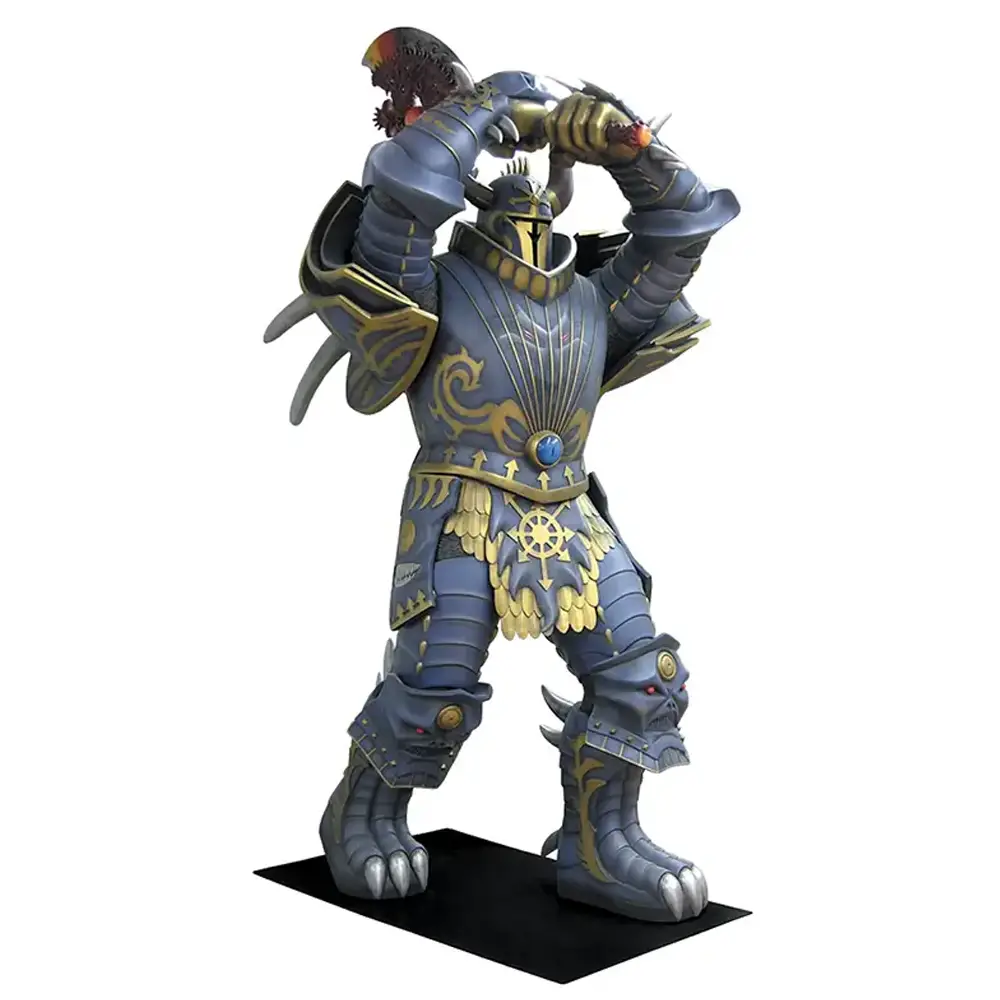 Attakus Prestige Guerrier du Chaos statue lifesize 2m20 résine