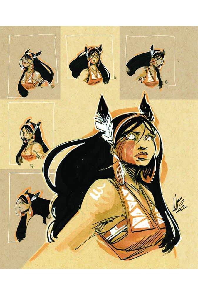 Attakus Atlas Sketchbook Keramidas #1 livre signé 48 pages