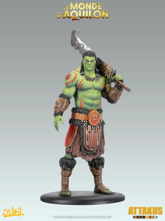 Attakus Prestige Figurine Turuk Masque Elfes 120 mm