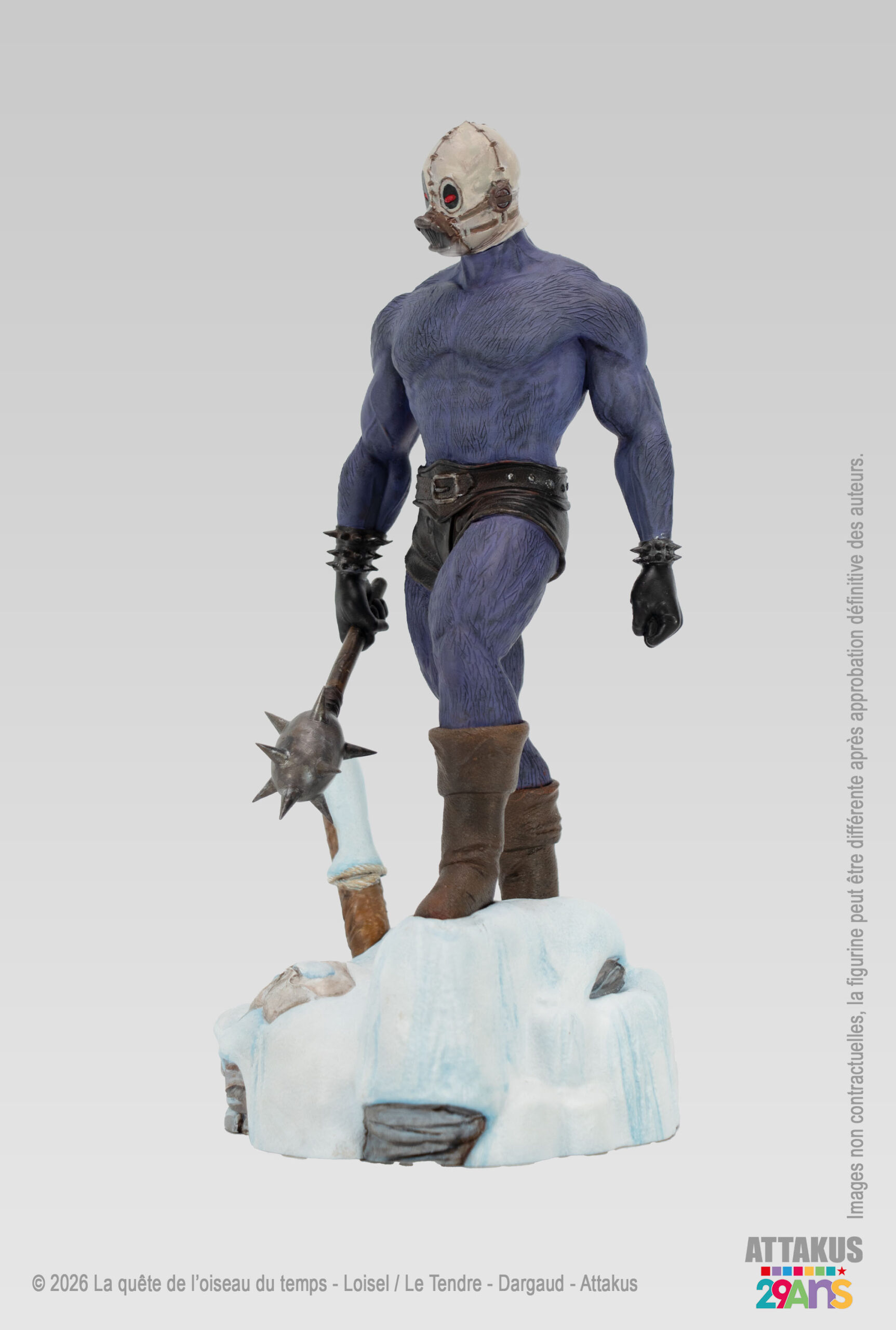 Attakus Prestige Bulrog statue résine 1/10 23,5 cm