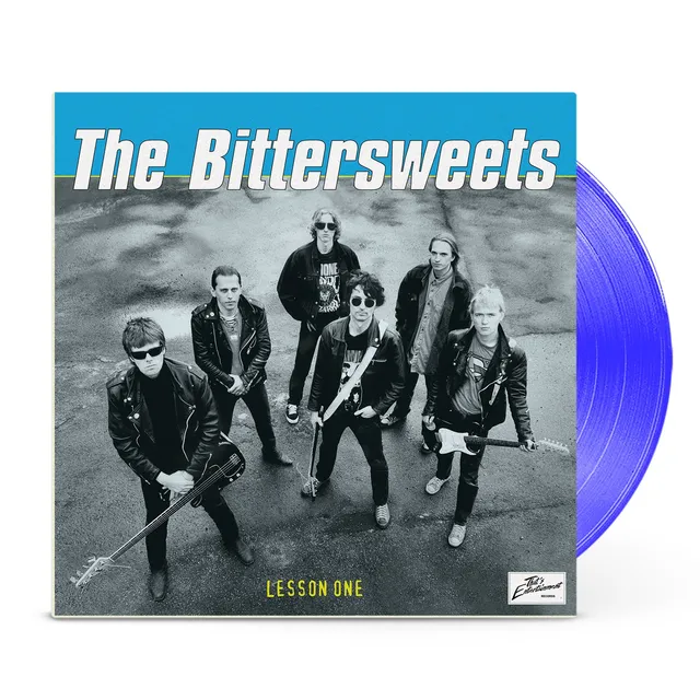 Apollon Records LP The Bittersweets Lesson One vinyle bleu