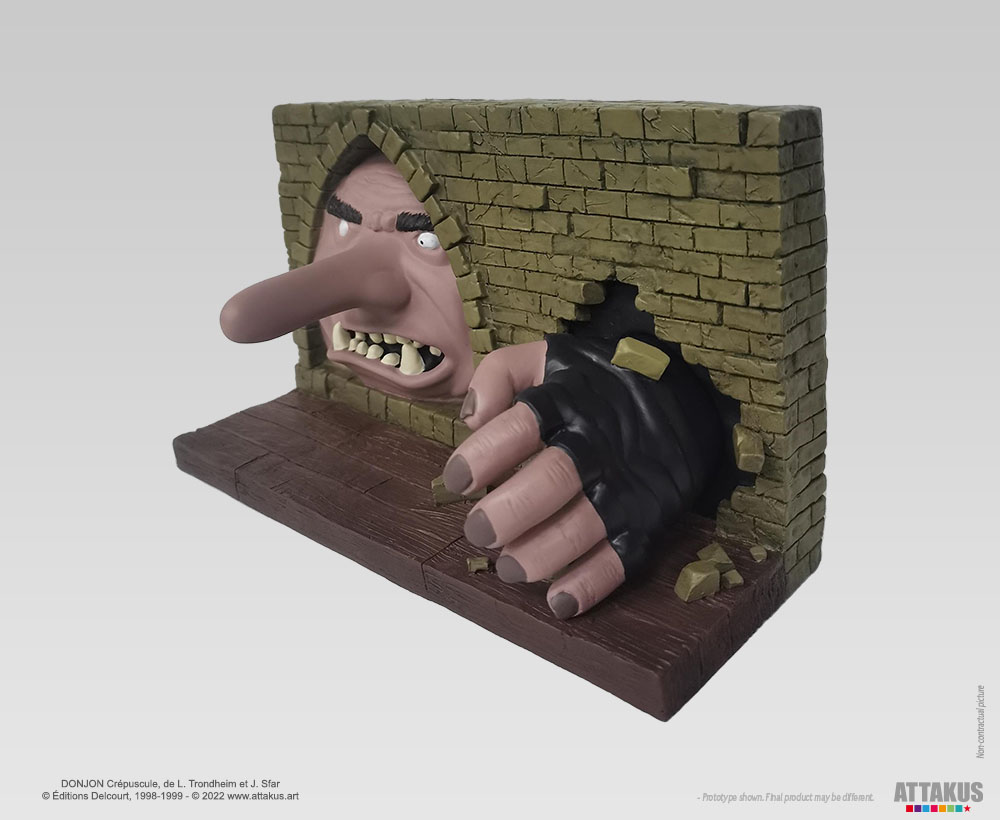 Attakus Collection Prestige Elyacin le Troll des cavernes statuette Donjon résine
