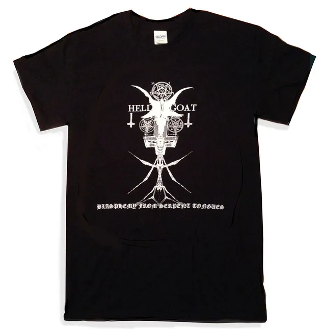 Hellgoat Blasphemy From Serpent Tongues t-shirt noir