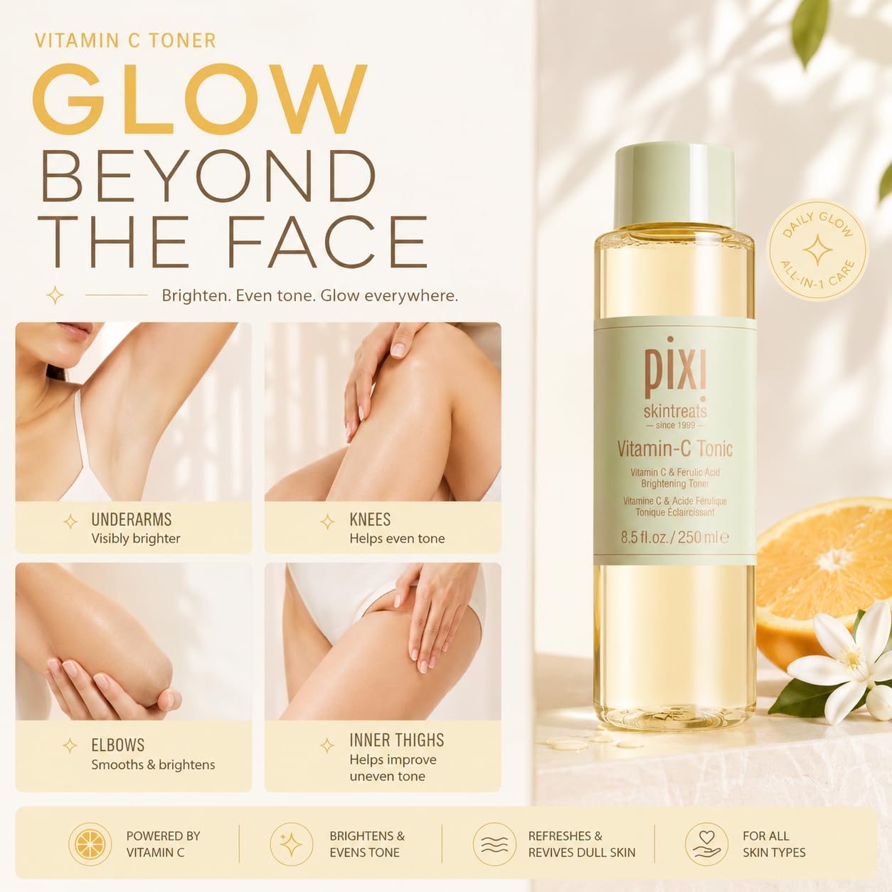 Pixi Vitamin-C Tonic lotion visage vitamine C 100 ml éclat