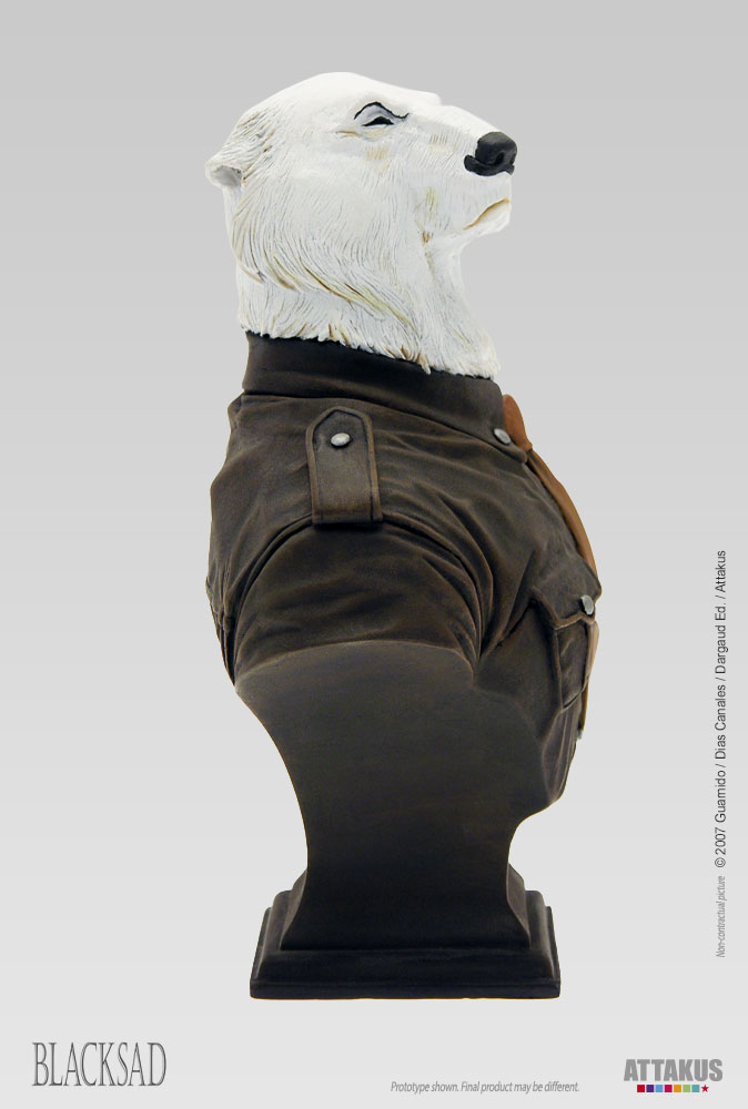 Attakus Blacksad Mini-Buste Hans Karup Ours 18 cm