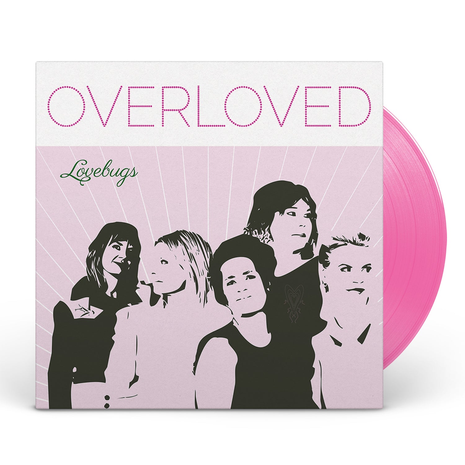 Apollon Records OverLoved vinyle rose Lovebugs édition limitée