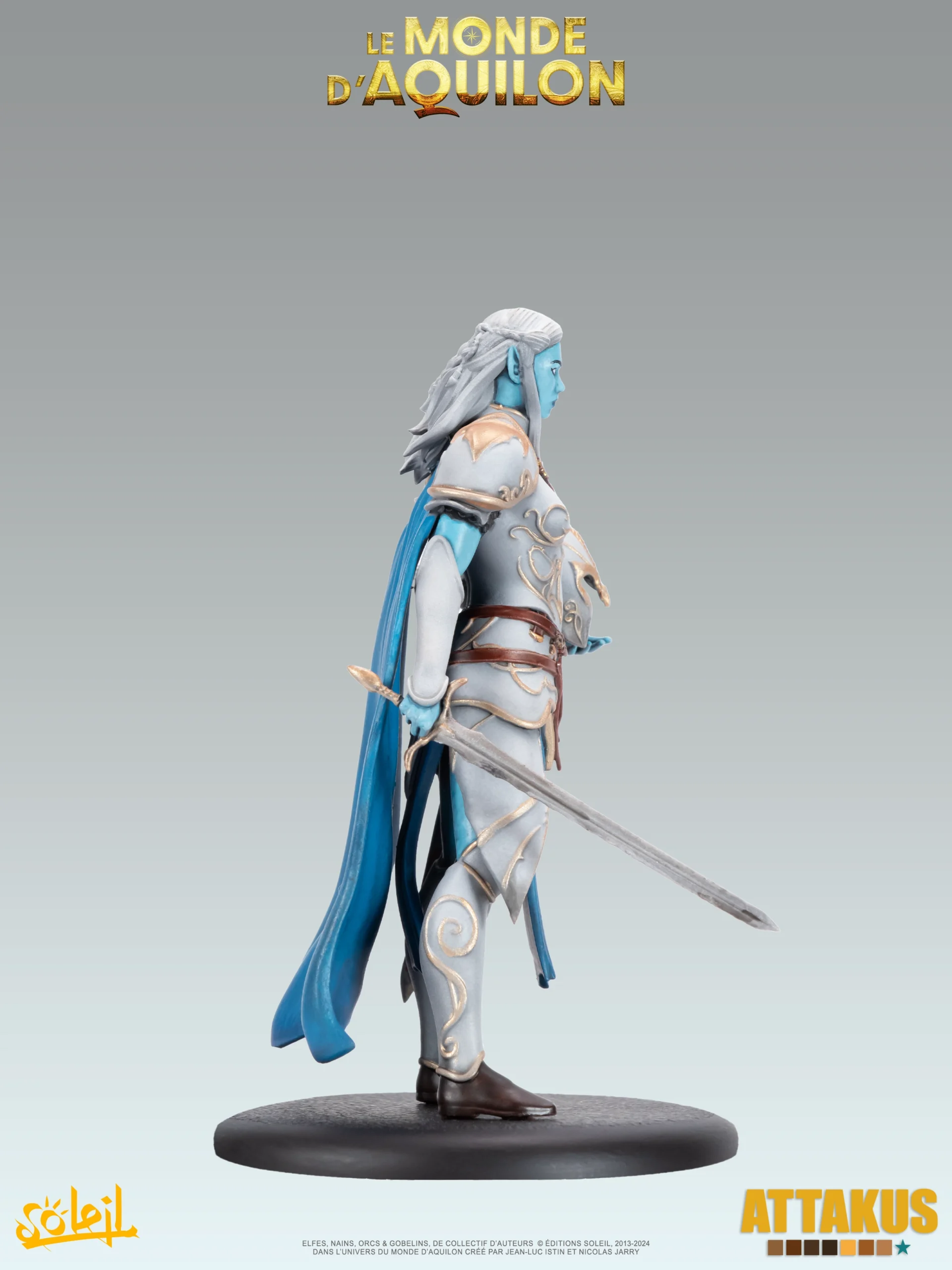 Attakus Collection Prestige Lanawyn Elfes figurine résine couleur 120 mm