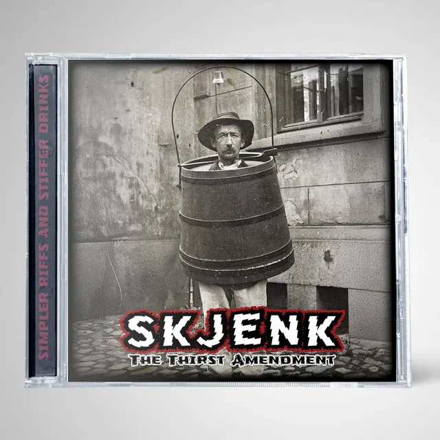 Apollon Records Skjenk The Thirst Amendment CD jewel case rock