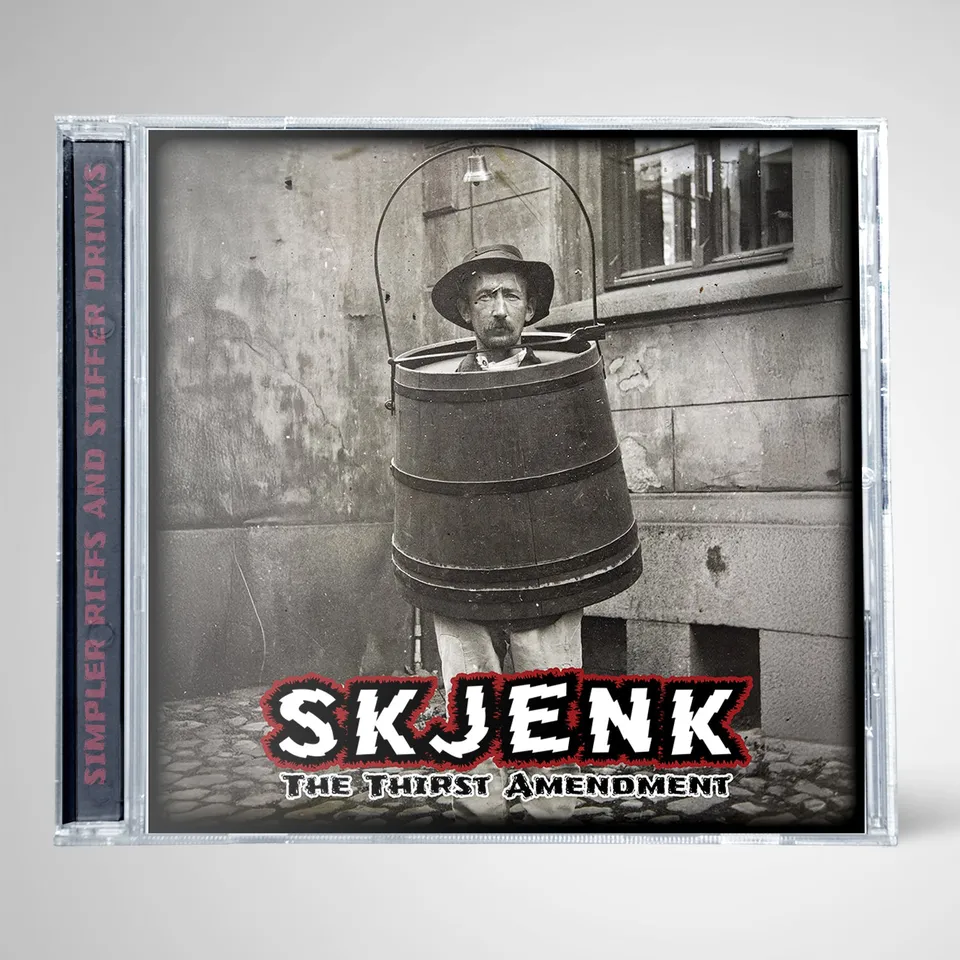 Apollon Records Skjenk The Thirst Amendment CD jewel case rock