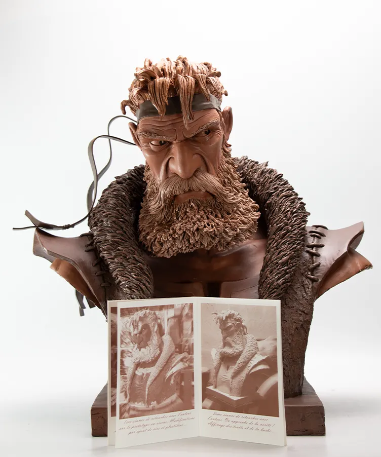 Attakus Prestige Bragon EA13/20 buste résine sépia 64 cm