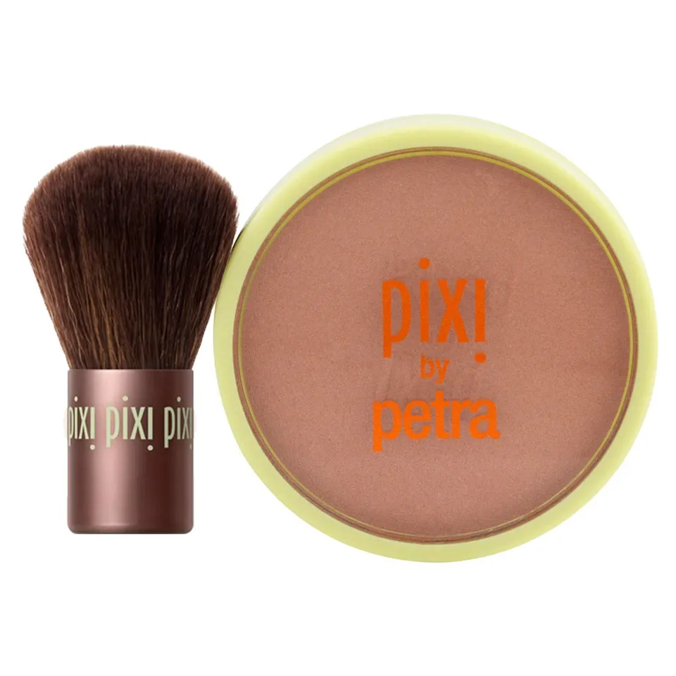 Pixi ColourTreats Bronzer + Kabuki poudre bronzante Subtly Suntouched 10,2 g