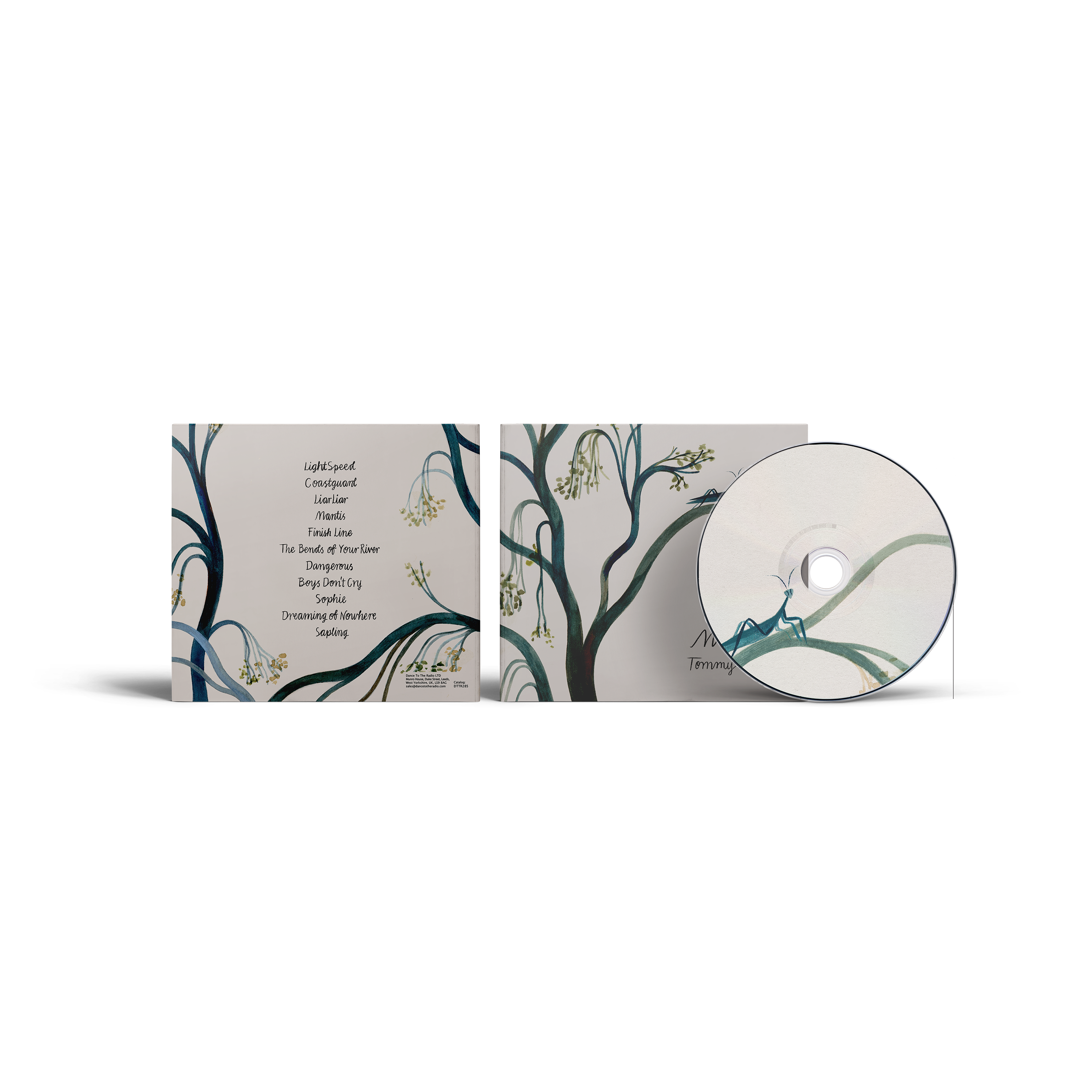 Tommy Ashby Mantis album CD digipak