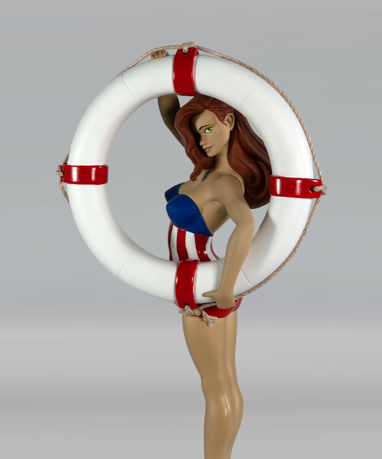Attakus Prestige Savannah HC 01/03 statue résine pin-up 29 cm