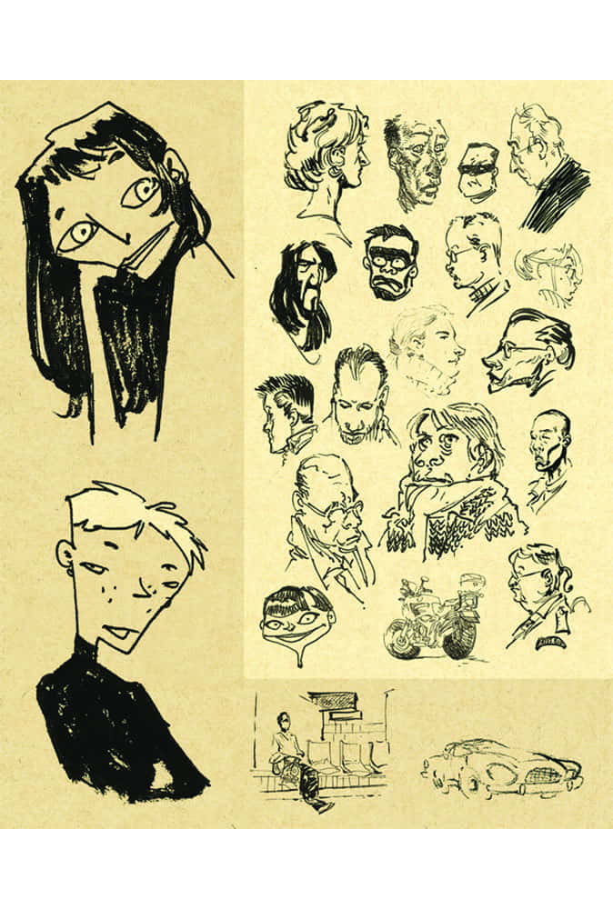Attakus Atlas Sketchbook Augustin carnet 48 pages signé