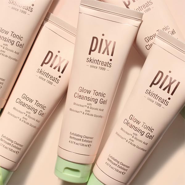 Pixi Glow Tonic Gel Nettoyant Visage 135 ml glycolique