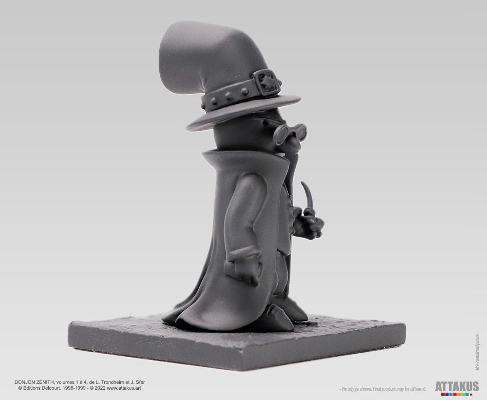 Attakus Collection Prestige Gardien Donjon Zénith figurine noire 8 cm