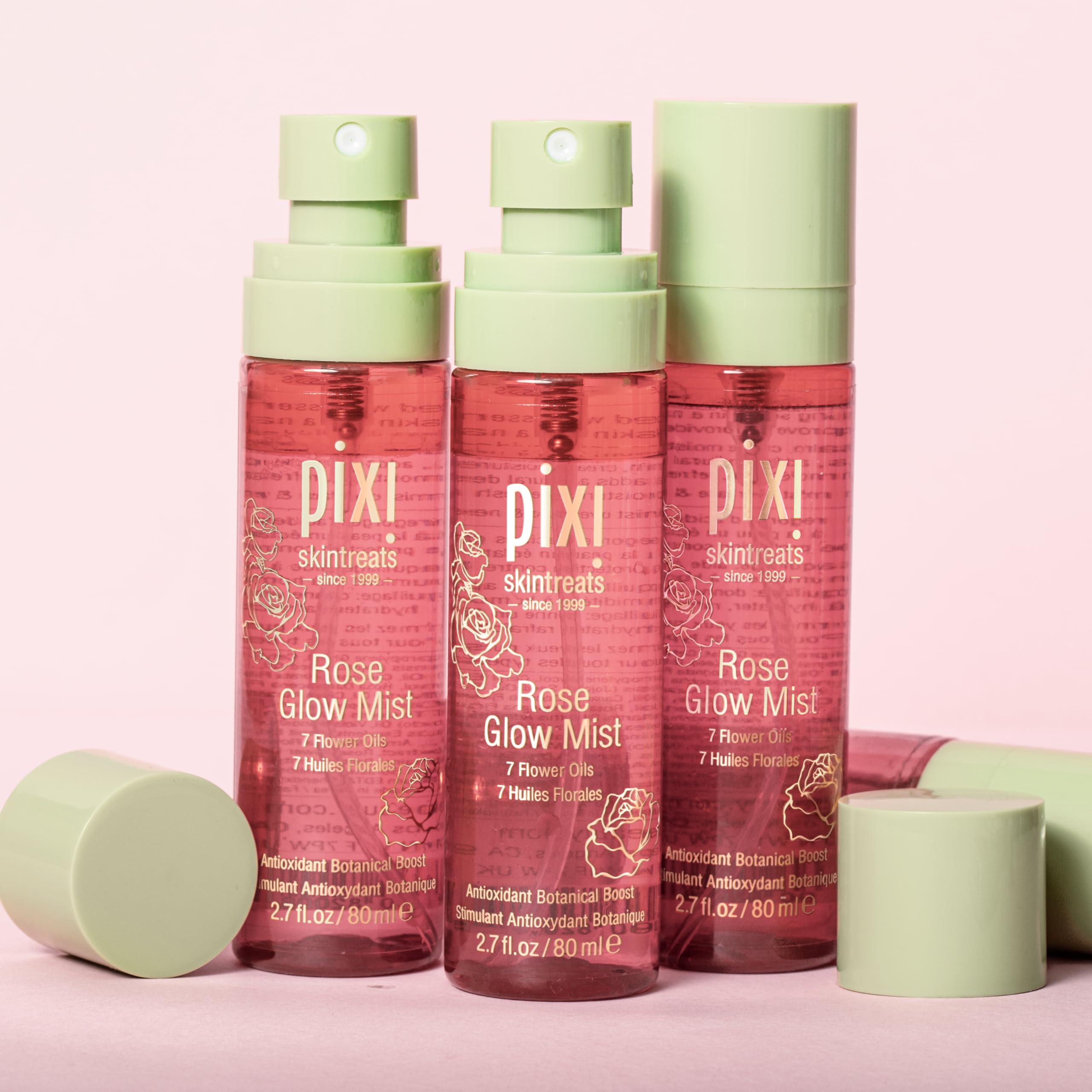 Pixi Rose Glow Mist brume visage rose 80 ml