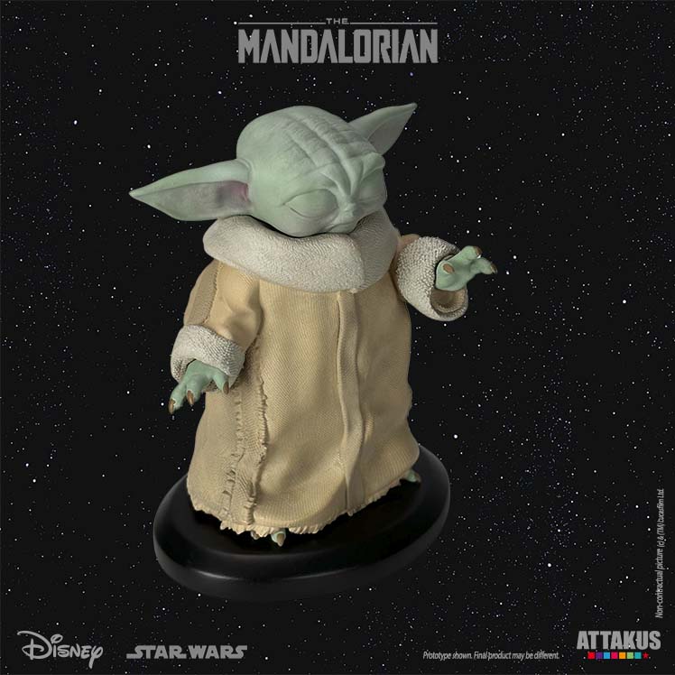 Attakus Grogu Using the Force 1/5e statuette 10 cm Mandalorian