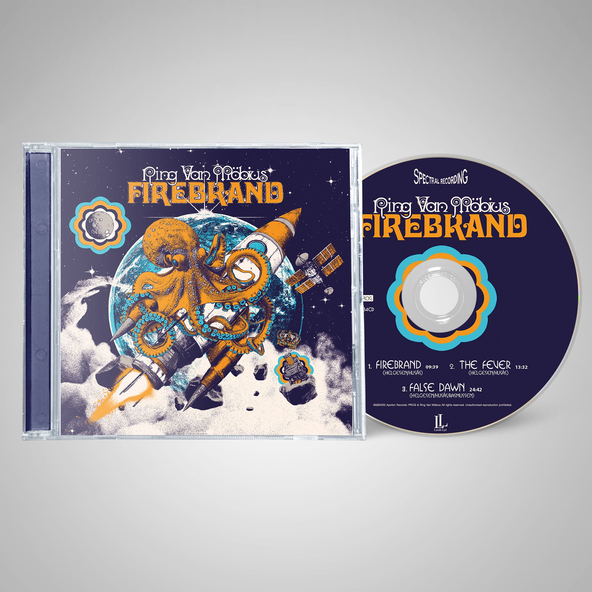 Apollon Records CD Ring Van Möbius Firebrand prog