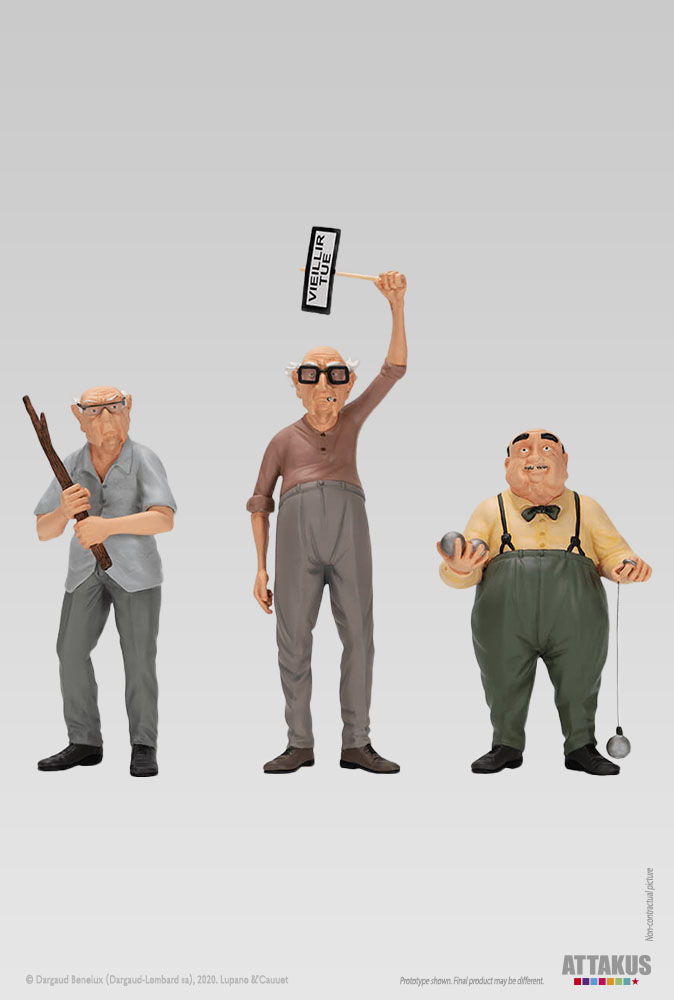 Attakus Prestige Les Vieux Fourneaux Coffret 3 figurines