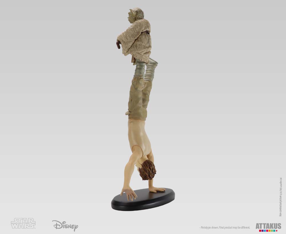 Attakus Collection Elite Yoda et Luke statuette Dagobah 26 cm