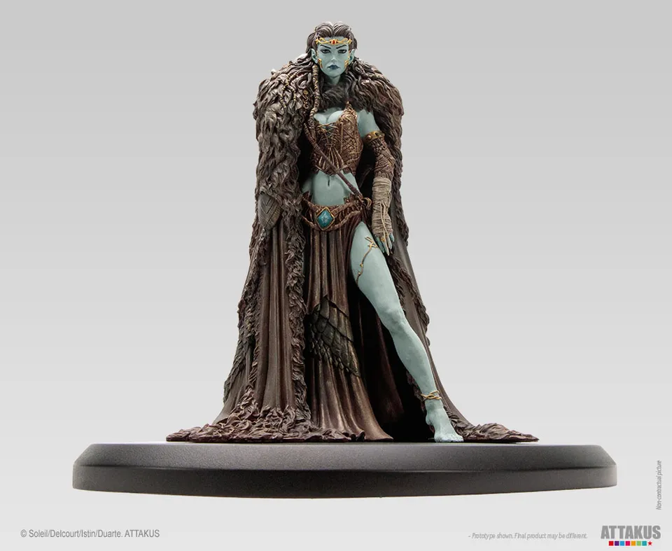 Attakus Femmes d'auteur Vaalann Elfe bleue statuette 22 cm limitée