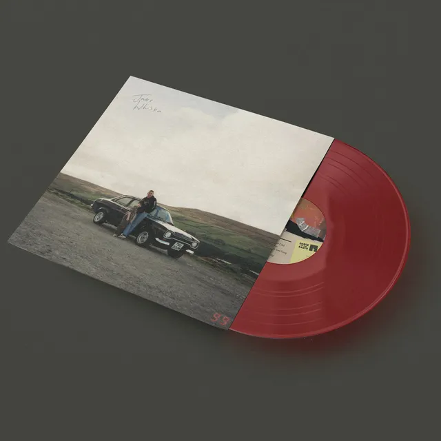 Jake Whiskin vinyle 12" rouge album indie folk