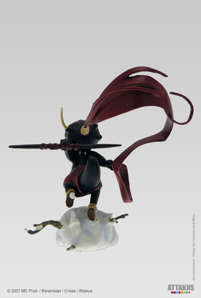 Attakus Métal Djinn Noir Luuna figurine métal 7,5 cm Pack Parabole