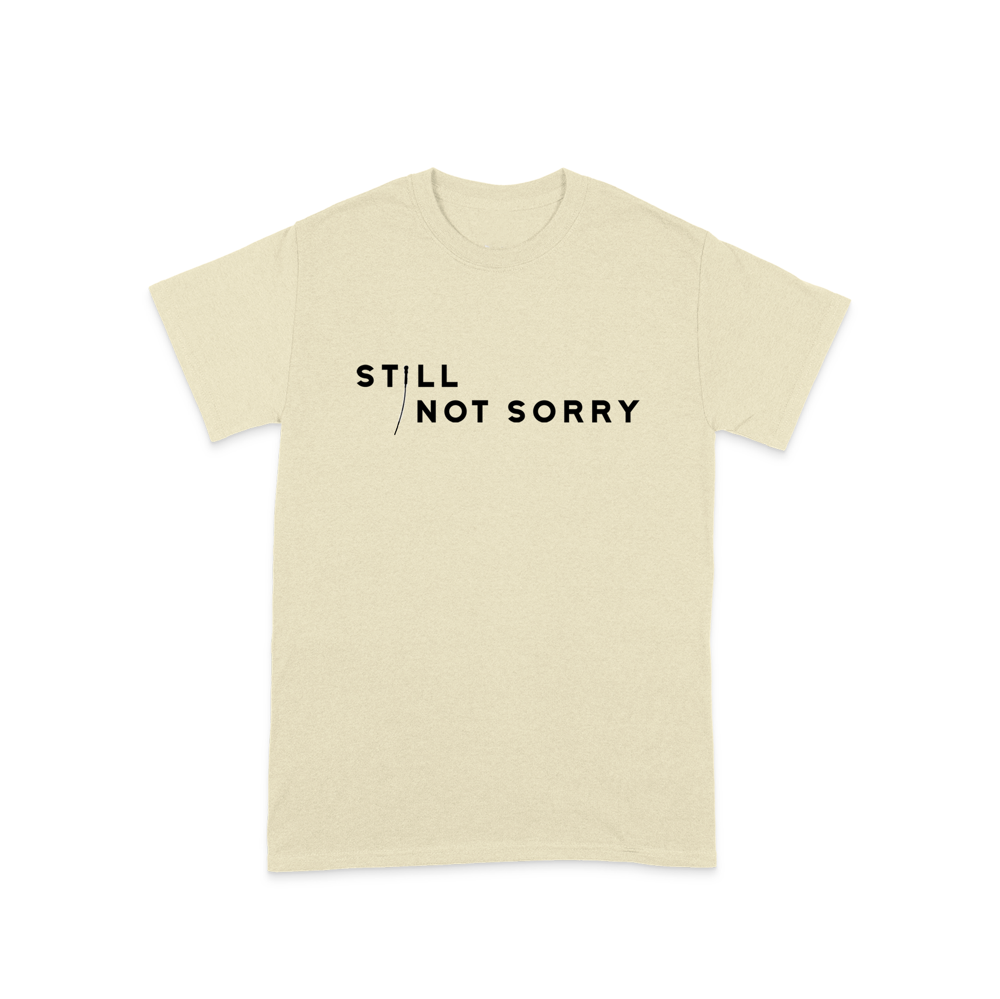The Pigeon Detectives Still Not Sorry t-shirt crème coton