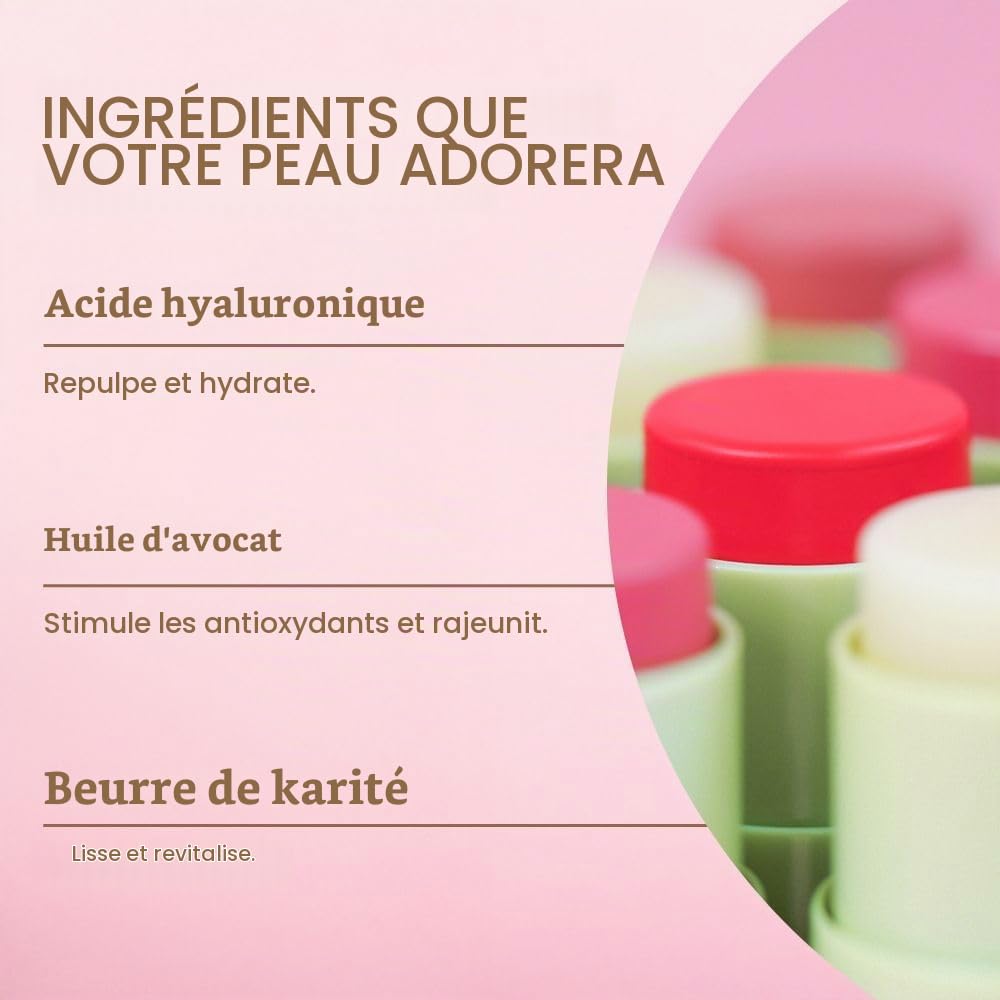 Pixi ColourTreats +Hydra LipTreat Baume Lèvres Passion 4,8g