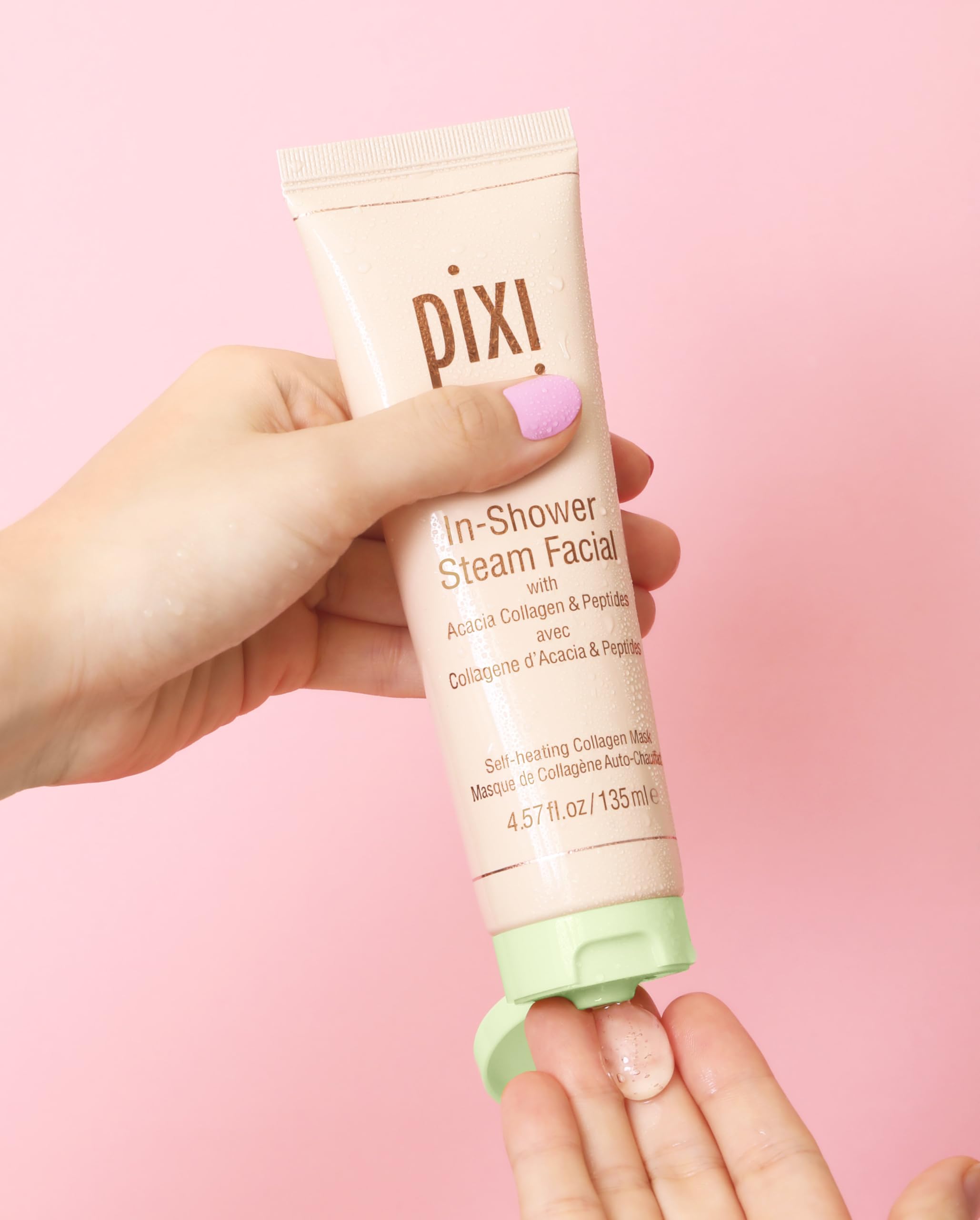Pixi Skintreats Steam Facial masque douche 135 ml lavande