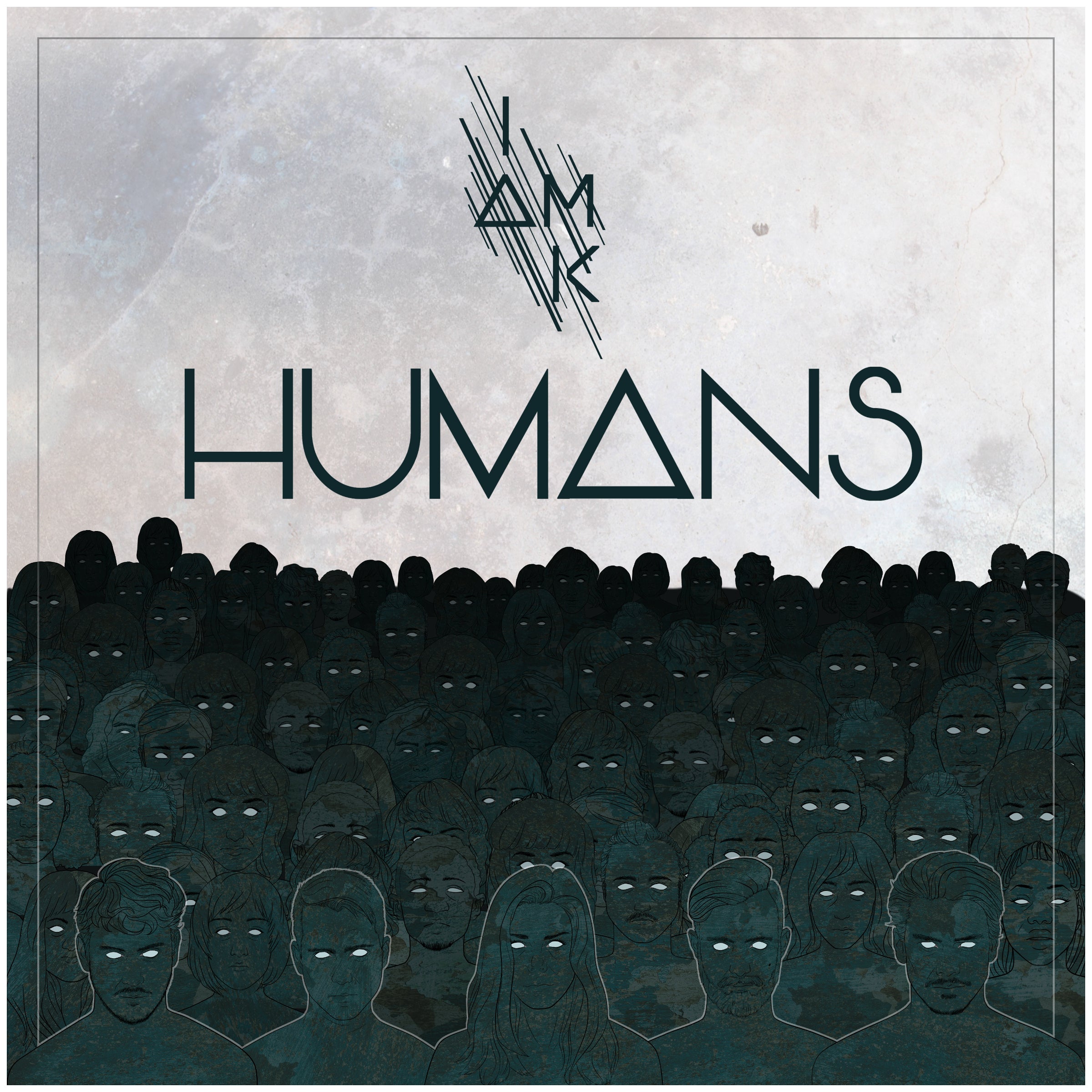 Apollon Records I am K Humans LP vinyle noir