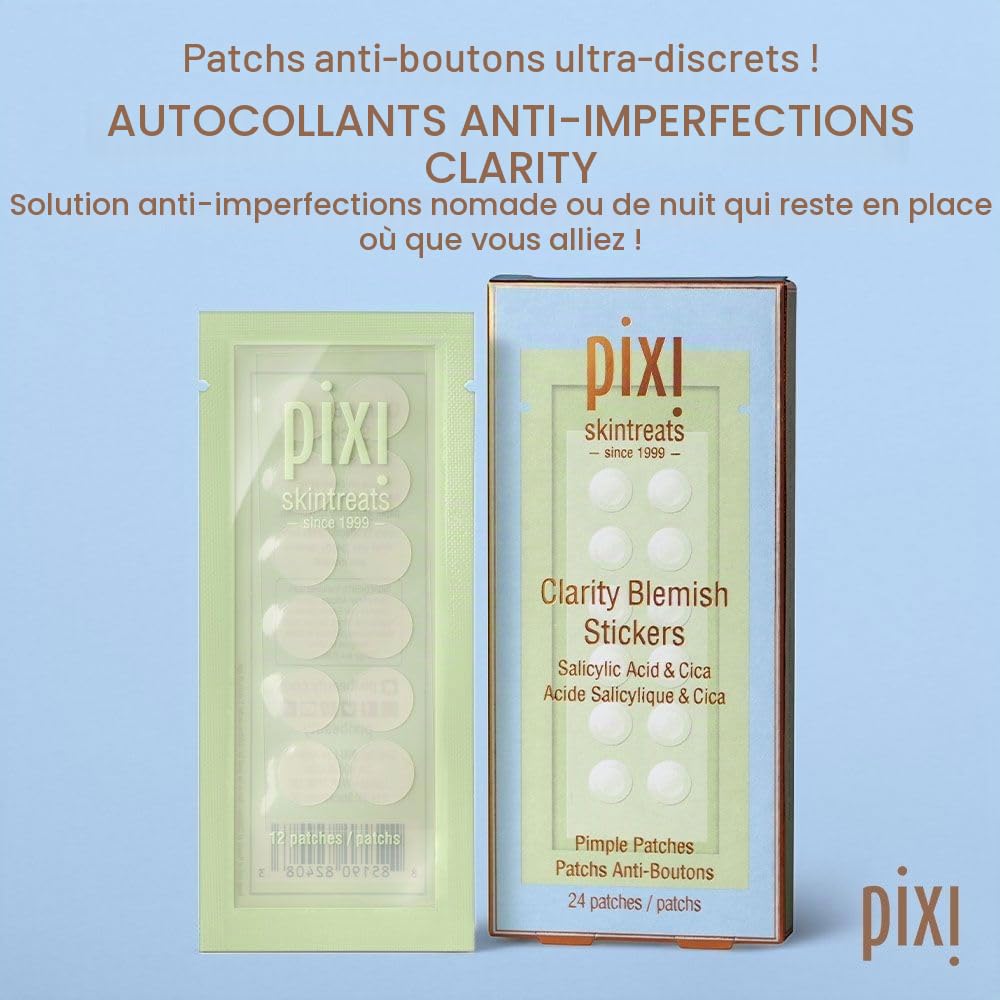 Pixi Clarity Blemish Stickers patchs anti-imperfections x24