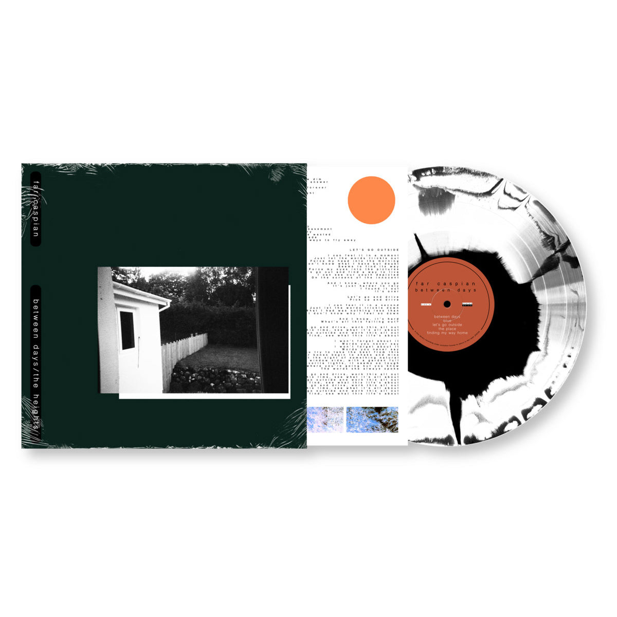 Far Caspian Between Days Heights Vinyle 12" noir blanc