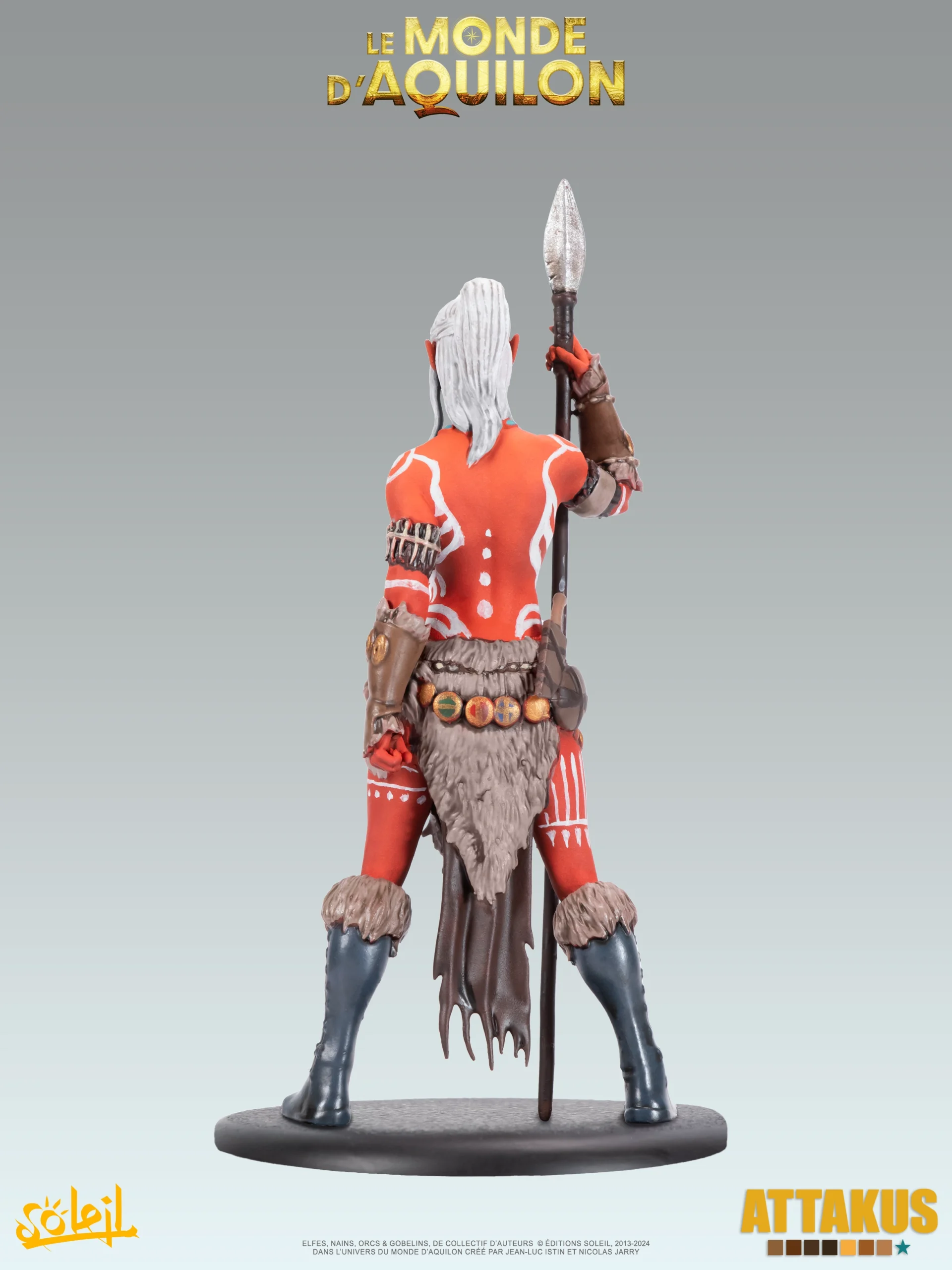 Attakus Prestige Lea'saa Elfe Rouge Elfes Aquilon figurine 120mm